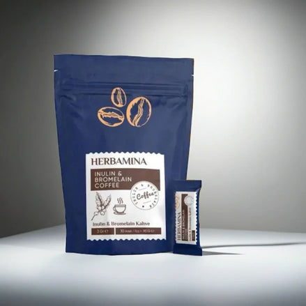 HERBAMINA COFFEE KAFFEE Mit INULIN Und BROMELAIN