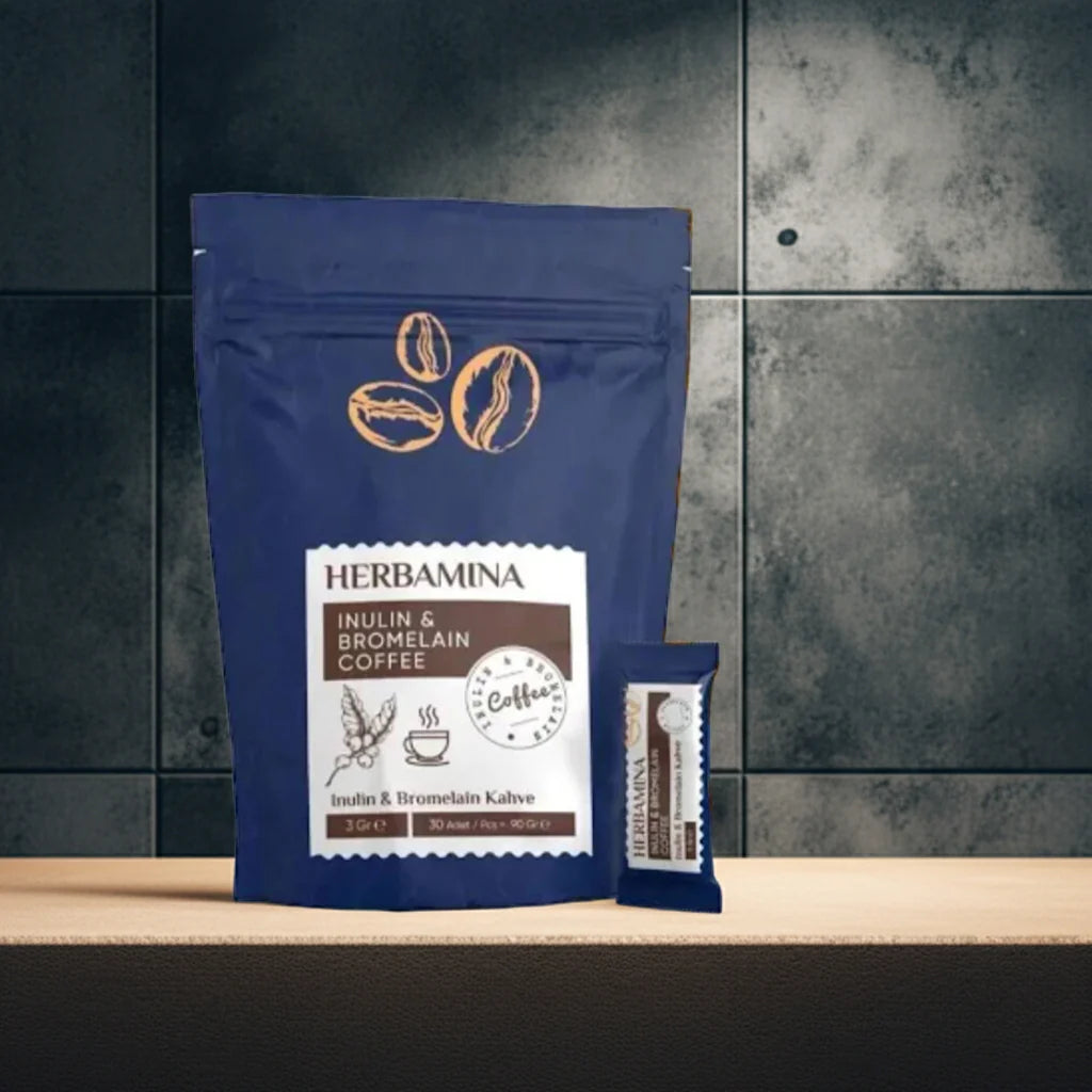 HERBAMINA COFFEE KAFFEE Mit INULIN Und BROMELAIN