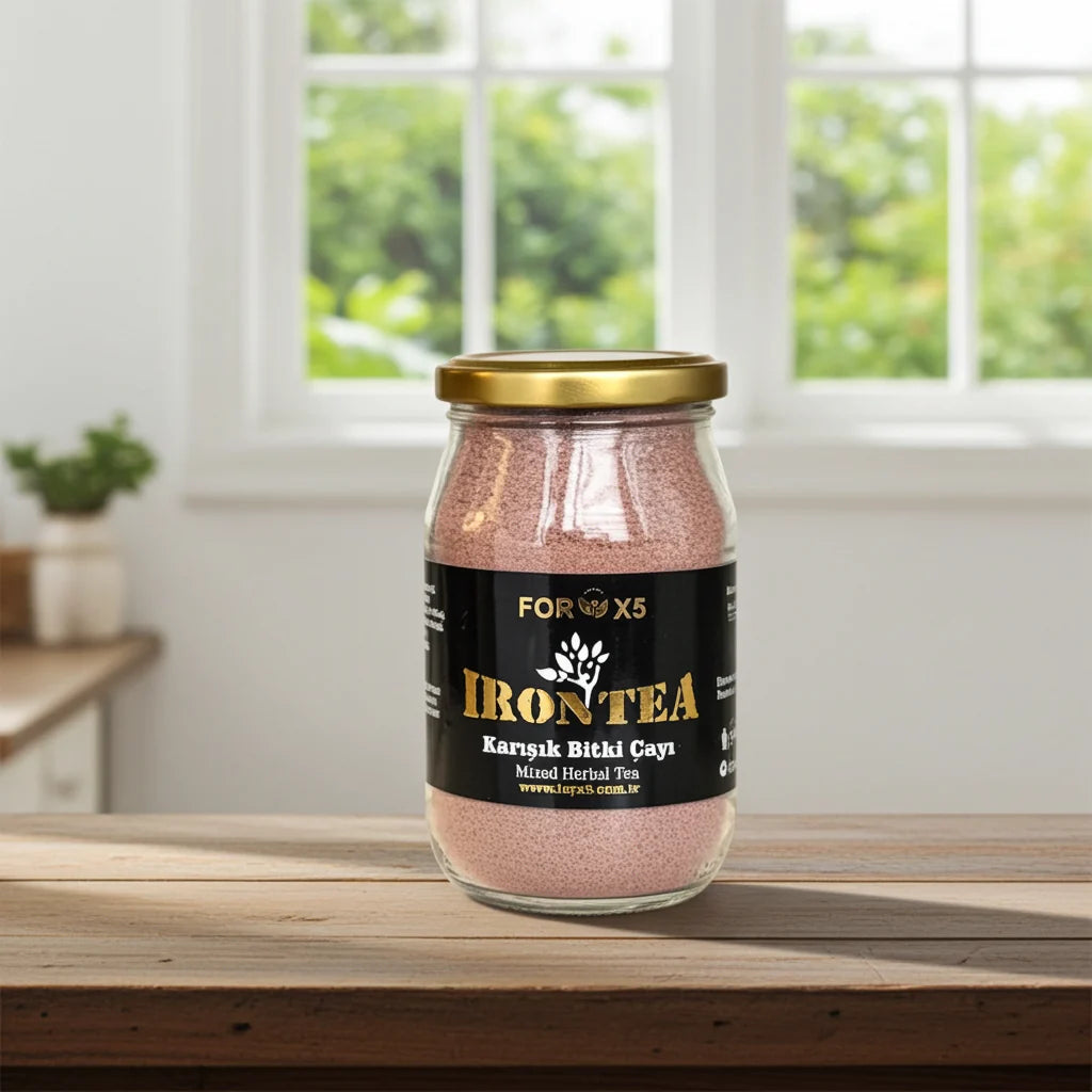 ForX5 Iron Tea Tee Mixed Herbal Tee Zum Abnehmen Mit Glas