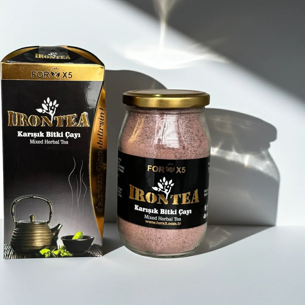 ForX5 Iron Tea Tee Mixed Herbal Tee Zum Abnehmen Mit Glas