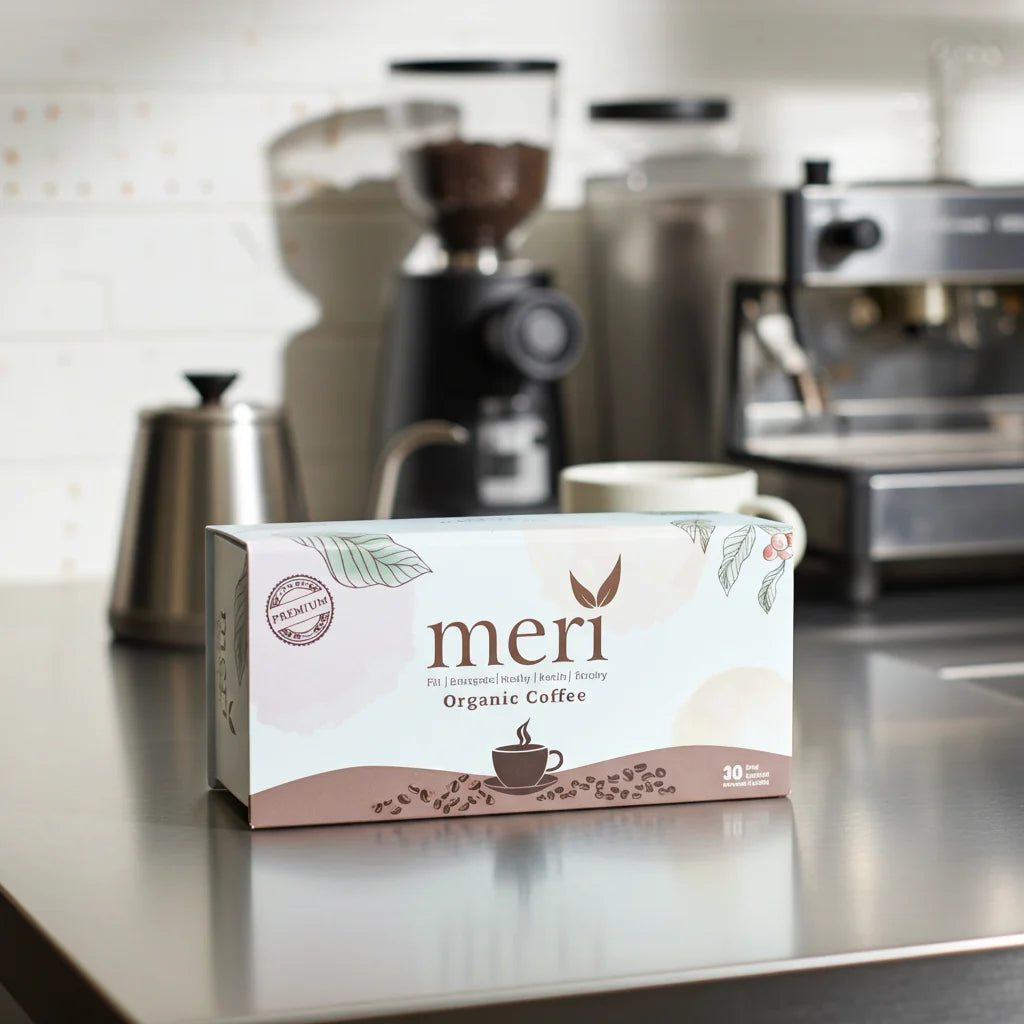 Meri Coffee with COLLAGEN AND HYALURONIC ACID Losing Weight Like ForX5