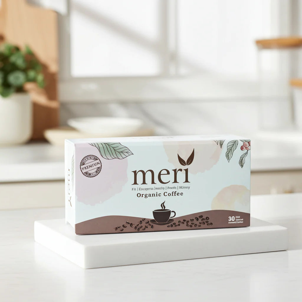 Meri Coffee with COLLAGEN AND HYALURONIC ACID Losing Weight Like ForX5