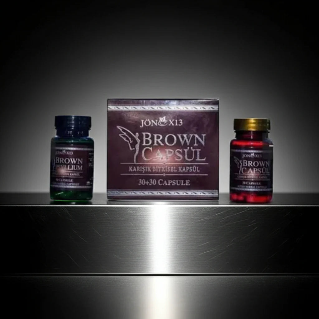 Brown Capsules Jön X13 – Food Supplement
