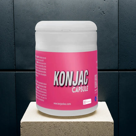Konjac Kapseln – Nahrungsergänzung mit Glucomannan