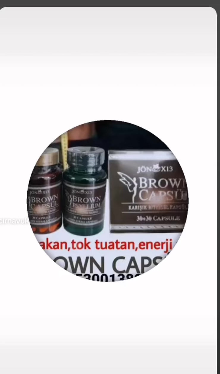 Brown Kapseln Jön X13 – Nahrungsergänzungsmittel
